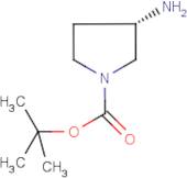 (3S)-3-Aminopyrrolidine, N1-BOC protected