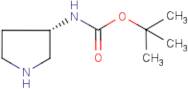 (3S)-3-Aminopyrrolidine, 3-BOC protected