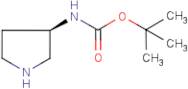 (3R)-3-Aminopyrrolidine, 3-BOC protected