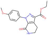 1-(4-Methoxyphenyl)-7-oxo-4,5,6,7-tetrahydro-1H-pyrazolo[3, 4-c]pyridine-3-carboxylic acid ethyl e…