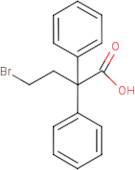 4-Bromo-2,2-diphenylbutanoic acid