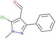 5-Chloro-1-methyl-3-phenyl-1H-pyrazole-4-carbaldehyde