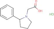 Phenylpyrrolidin-1-ylacetic acid hydrochloride