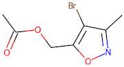 (4-Bromo-3-methylisoxazol-5-yl)methyl acetate