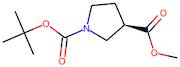 (R)-Methyl 1-Boc-pyrrolidine-3-carboxylate