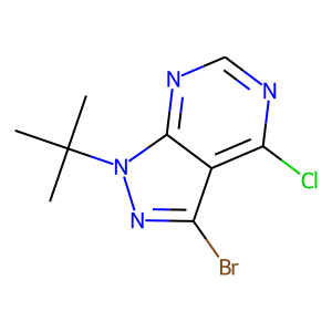 3-Bromo-1-tert-butyl-4-chloro-pyrazolo[3,4-d]pyrimidine