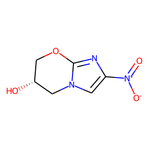 (6S)-2-Nitro-6,7-dihydro-5H-imidazo[2,1-b][1,3]oxazin-6-ol