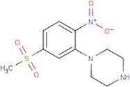 N-(5-Methylsulphonyl-2-nitrophenyl)piperazine