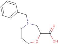 4-Benzyl-2-homomorpholinecarboxylic acid