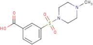 3-(4-Methyl-1-piperazinylsulfonyl)benzoic acid
