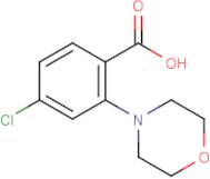 4-Chloro-2-morpholinobenzoic acid