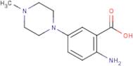 2-Amino-5-(4-methyl-1-piperazinyl)benzoic acid