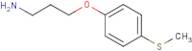 3-[4-(Methylthio)phenoxy]propylamine