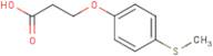 3-[4-(Methylthio)phenoxy]propionic acid