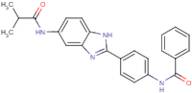 N-[4-(5-Isobutyramido-1H-benzoimidazol-2-yl)phenyl]benzamide