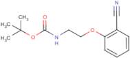 2-(Boc-amino)ethoxylbenzonitrile