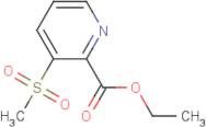 Ethyl 3-(Methylsulfonyl)pyridine-2-carboxylate