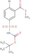 Methyl N-Boc-2-bromo-5-sulfamoylbenzoate