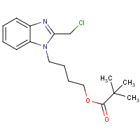 4-[2-(Chloromethyl)benzimidazol-1-yl]butyl Pivalate