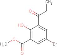 Methyl 5-Bromo-2-hydroxy-3-propionylbenzoate