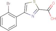4-(2-Bromophenyl)thiazole-2-carboxylic acid