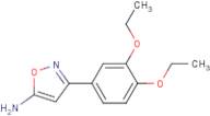5-Amino-3-(3,4-diethoxyphenyl)isoxazole