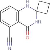 4-Oxospiro[1,2,3,4-tetrahydroquinazoline-2,1'-cyclobutane]-5-carbonitrile