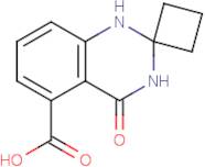 4-Oxospiro[1,2,3,4-tetrahydroquinazoline-2,1'-cyclobutane]-5-carboxylic acid