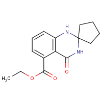 Ethyl 4-Oxospiro[1,2,3,4-tetrahydroquinazoline-2,1'-cyclopentane]-5-carboxylate