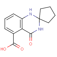 4-Oxospiro[1,2,3,4-tetrahydroquinazoline-2,1'-cyclopentane]-5-carboxylic acid