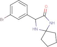 3-(3-Bromophenyl)-1,4-diazaspiro[4.4]nonan-2-one