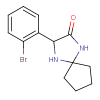 3-(2-Bromophenyl)-1,4-diazaspiro[4.4]nonan-2-one