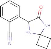 2-(7-Oxo-5,8-diazaspiro[3.4]oct-6-yl)benzonitrile