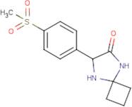 7-[4-(Methylsulfonyl)phenyl]-5,8-diazaspiro[3.4]octan-6-one