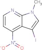 3-Iodo-1-methyl-4-nitro-1H-pyrrolo[2,3-b]pyridine