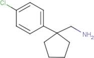 [1-(4-Chlorophenyl)cyclopentyl]methylamine