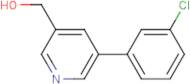 3-(Hydroxymethyl)-5-(3-chlorophenyl)pyridine