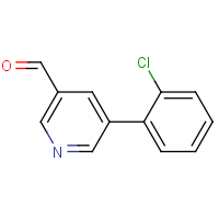 5-(2-Chlorophenyl)-3-pyridinecarbaldehyde