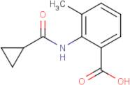 2-[(Cyclopropylcarbonyl)amino]-3-methylbenzoic acid