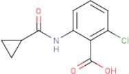 2-Chloro-6-[(cyclopropylcarbonyl)amino]benzoic acid