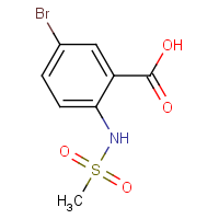 5-Bromo-2-(methylsulfonamido)benzoic acid