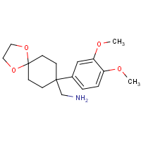 1-[8-(3,4-Dimethoxyphenyl)-1,4-dioxaspiro[4.5]dec-8-yl]methanamine