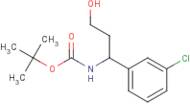 3-(Boc-amino)-3-(3-chlorophenyl)-1-propanol