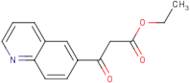 Ethyl 3-Oxo-3-(6-quinolyl)propanoate