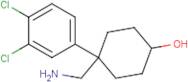 4-(Aminomethyl)-4-(3,4-dichlorophenyl)cyclohexanol