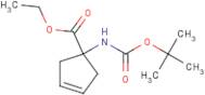 Ethyl 1-(Boc-amino)-3-cyclopentenecarboxylate