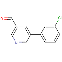 5-(3-Chlorophenyl)-3-pyridinecarbaldehyde