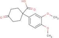 1-(3,4-Dimethoxyphenyl)-4-oxocyclohexanecarboxylic acid