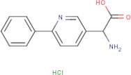 2-Amino-2-(6-phenyl-3-pyridyl)acetic acid hydrochloride