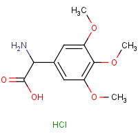 2-Amino-2-(3,4,5-trimethoxyphenyl)acetic acid hydrochloride